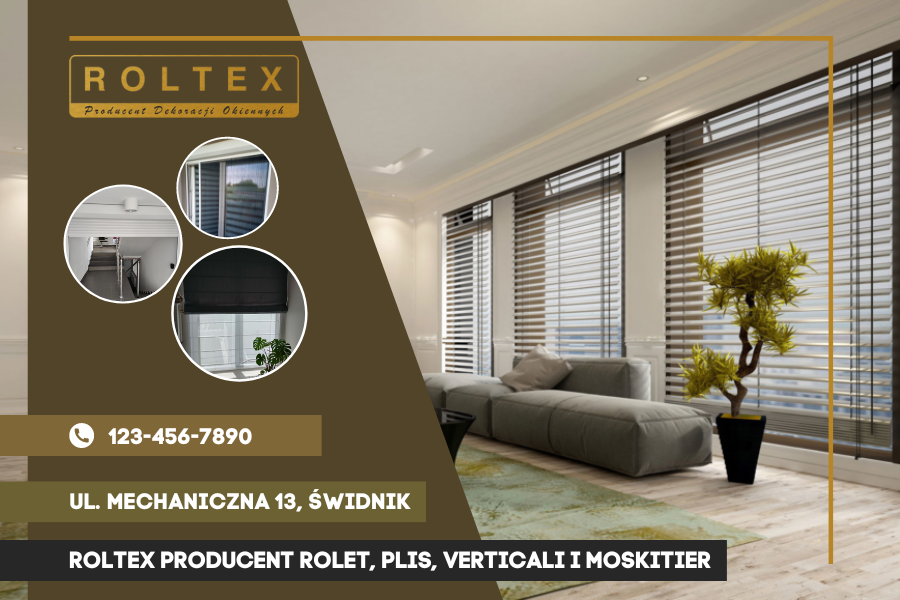 Producent rolet wewnętrznych